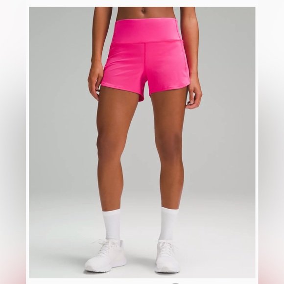lululemon athletica Pants - Speed Up Mid-Rise Lined Short 4" Sonic Pink